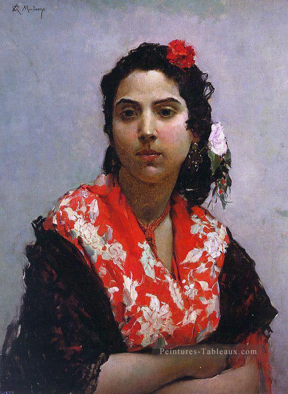 Une femme gitane réaliste Raimundo de Madrazo y Garreta Peintures à l'huile